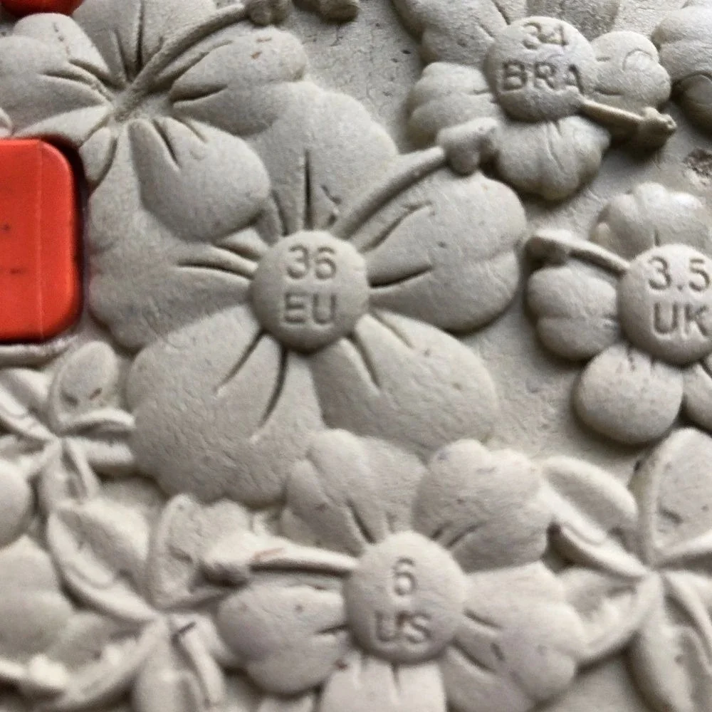 New Vegan Coral Floral  Slides‎ SZ 6 M